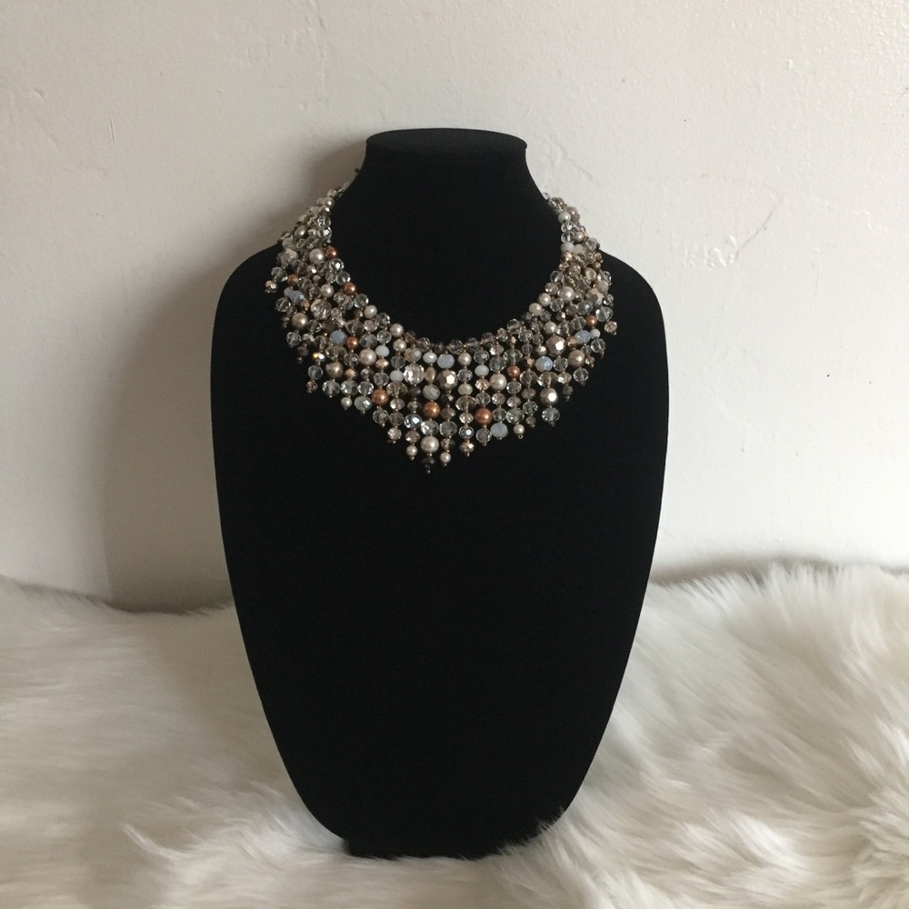 Multi-toned Beaded Necklace